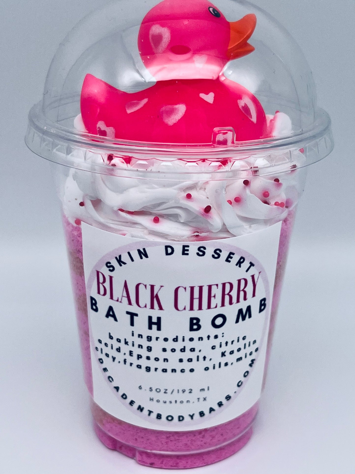 BLACK CHERRY BATH BOMB